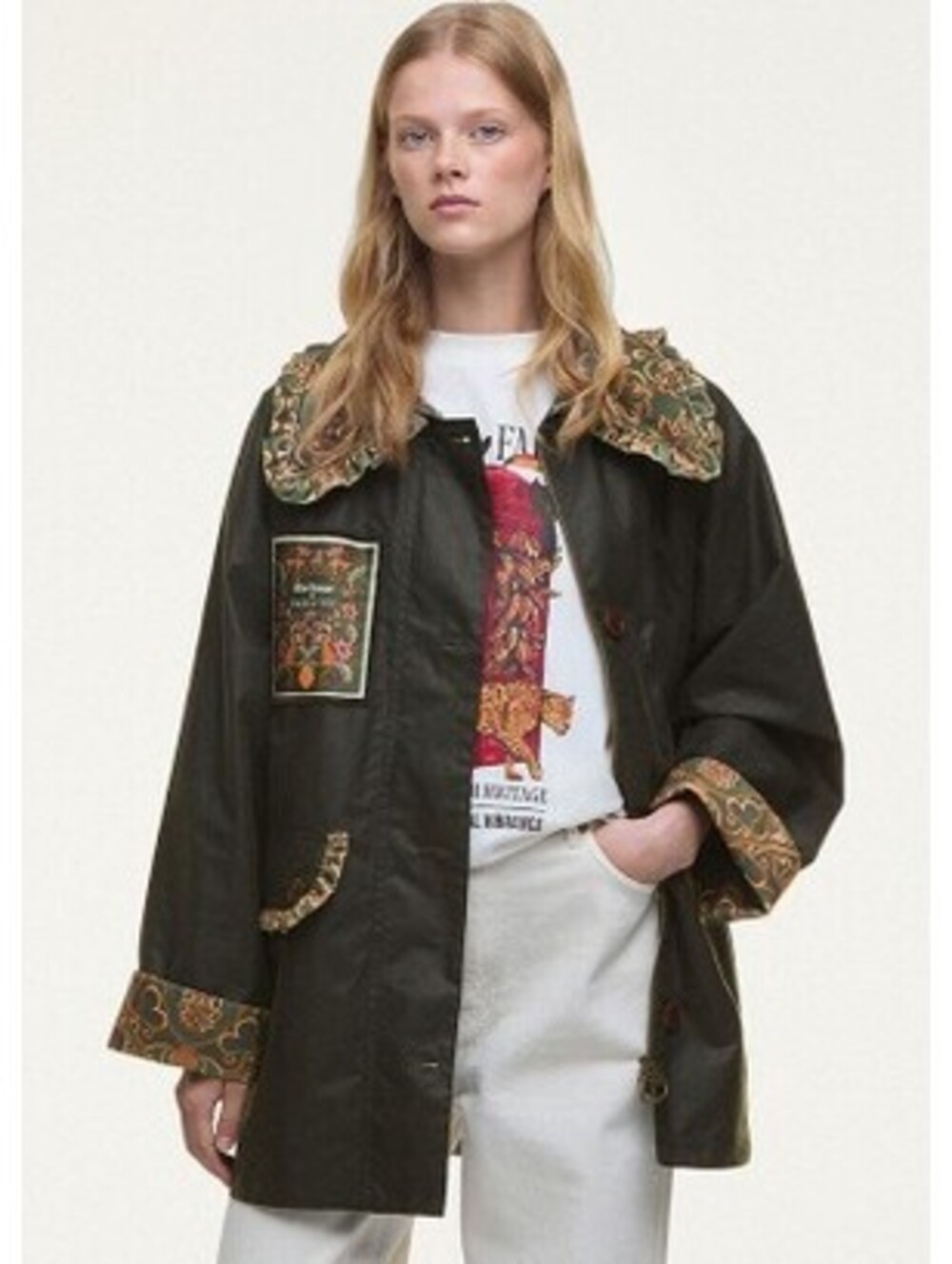 Barbour Farm Rio Maria-Clara Waxed Jacket